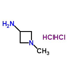 1-Methyl-3-azetidinamine dihydrochloride Structure