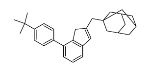 7-(4'-tert-Butyl-phenyl)-2-(1-adamantylmethyl)-1H-indene Structure