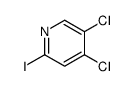 4,5-dichloro-2-iodopyridine Structure