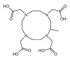 1,4,7,10-Tetraazacyclododecane-1,4,7,10-tetraacetic acid, 2-Methyl- Structure