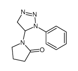1-(3-phenyl-4,5-dihydrotriazol-4-yl)pyrrolidin-2-one Structure