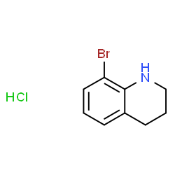 8-Bromo-1,2,3,4-tetrahydroquinoline hydrochloride Structure