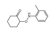 (+/-)-2-(2-tolylaminooxy)cyclohexanone结构式