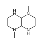 Pyrazino[2,3-b]pyrazine, decahydro-1,5-dimethyl- (9CI) structure