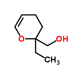 (2-Ethyl-3,4-dihydro-2H-pyran-2-yl)methanol Structure