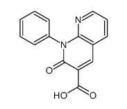 2-oxo-1-phenyl-1,8-naphthyridine-3-carboxylic acid Structure