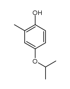 4-isopropoxy-2-methyl-phenol结构式