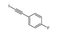 1-fluoro-4-(iodoethynyl)benzene结构式