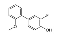 2-fluoro-4-(2-methoxyphenyl)phenol Structure