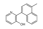 2-(4-methylnaphthalen-1-yl)pyridin-3-ol Structure