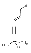 1-溴-6,6-二甲基-2-庚烯-4-炔结构式
