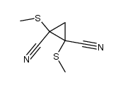 1,2-dithiomethyl-1,2-dicyano cyclopropane Structure