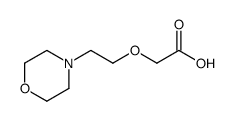 2-(2-morpholin-4-ylethoxy)acetic acid结构式