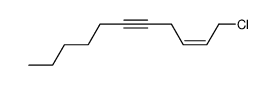 (Z)-1-chloroundec-2-en-5-yne Structure