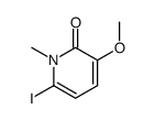 6-iodo-3-methoxy-1-methylpyridin-2(1H)-one Structure