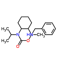 Benzyl isopropyl[2-(methylamino)cyclohexyl]carbamate结构式