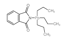 Tri-n-propyllead phthalimide Structure