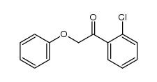 o-chloro-α-phenoxyacetophenone Structure