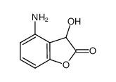 4-amino-3-hydroxy-2-benzofuran-1(3H)-one结构式