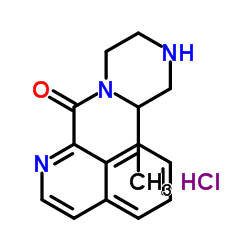 1-Isoquinolinyl(2-methyl-1-piperazinyl)methanone hydrochloride (1:1) Structure