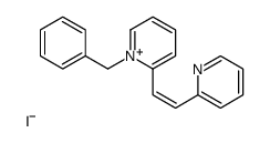 1-benzyl-2-(2-pyridin-2-ylethenyl)pyridin-1-ium,iodide Structure