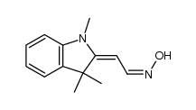 1,3,3-trimethyl-2-methyleneiminohydroxindoline结构式