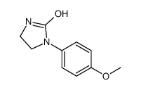 1-(m-Methoxyphenyl)-2-imidazolidinone结构式