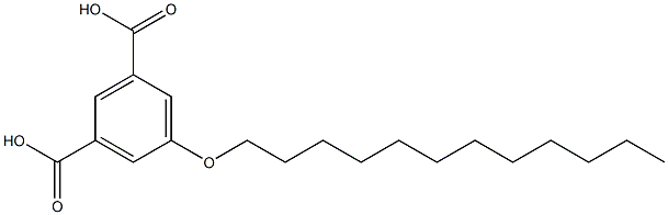 5-(dodecyloxy)isophthalic acid Structure