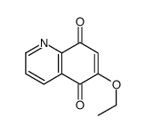 5,8-Quinolinedione,6-ethoxy-(9CI)结构式