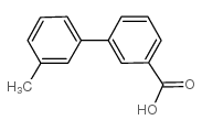 3'-methyl-biphenyl-3-carboxylic acid structure