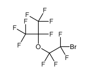 1-BROMO-2-(HEPTAFLUOROISOPROPOXY)TETRAFLUOROETHANE结构式