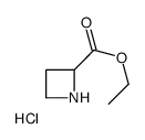 ETHYL AZETIDINE-2-CARBOXYLATE HYDROCHLORIDE structure