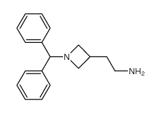 2-(1-benzhydrylazetidin-3-yl)ethanamine structure