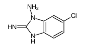 1H-Benzimidazole-1,2-diamine,6-chloro-(9CI) structure
