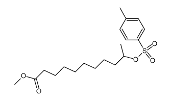 methyl 10-(tosyloxy)undecanoate结构式