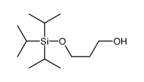 3-tri(propan-2-yl)silyloxypropan-1-ol结构式