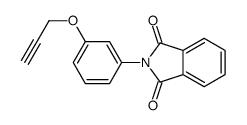 2-(3-prop-2-ynoxyphenyl)isoindole-1,3-dione结构式