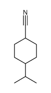 Cyclohexanecarbonitrile, 4-(1-methylethyl)- (9CI) Structure