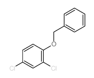 2,4-dichloro-1-phenylmethoxy-benzene结构式