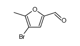 4-bromo-5-methyl-2-furaldehyde结构式