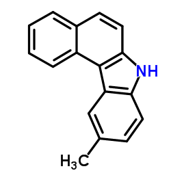 10-甲基-7(h)-苯并[c]咔唑结构式