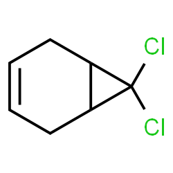 Bicyclo[4.1.0]hept-3-ene, 7,7-dichloro-, (1R,6R)-rel- (9CI) Structure