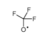 trifluoro(λ1-oxidanyl)methane Structure