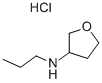 3-n-propyl-tetrahydrofuran-3-yl-amine hydrochloride结构式