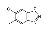 6-Chloro-5-methyl-1H-benzo[d][1,2,3]triazole Structure