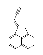Acetonitrile, 1(2H)-acenaphthylenylidene- (9CI) Structure