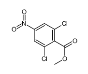 甲基2,6-二氯-4-硝基苯甲酸酯结构式