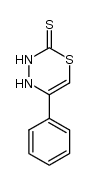 5-phenyl-3,4-dihydro-[1,3,4]thiadiazine-2-thione Structure