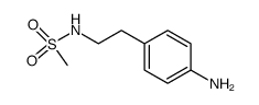 N-(4-amino-phenethyl)-methanesulfonamide Structure