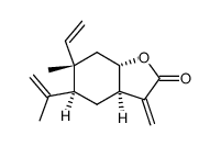 (3aR,7aβ)-3aα,4,5,6,7,7a-Hexahydro-6-methyl-3-methylene-5β-(1-methylvinyl)-6α-vinylbenzofuran-2(3H)-one picture